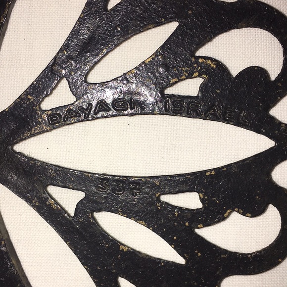 Vintage Dayagi Brass Trivet. Made in Israel - Picture 4 of 4